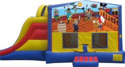 Pirate Extreme Bouncer with Slide